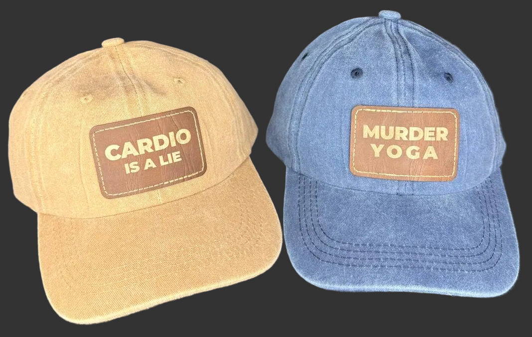 Funny BJJ Hat – Vintage Washed Cap with Leatherette Patch | Jiu Jitsu Cap