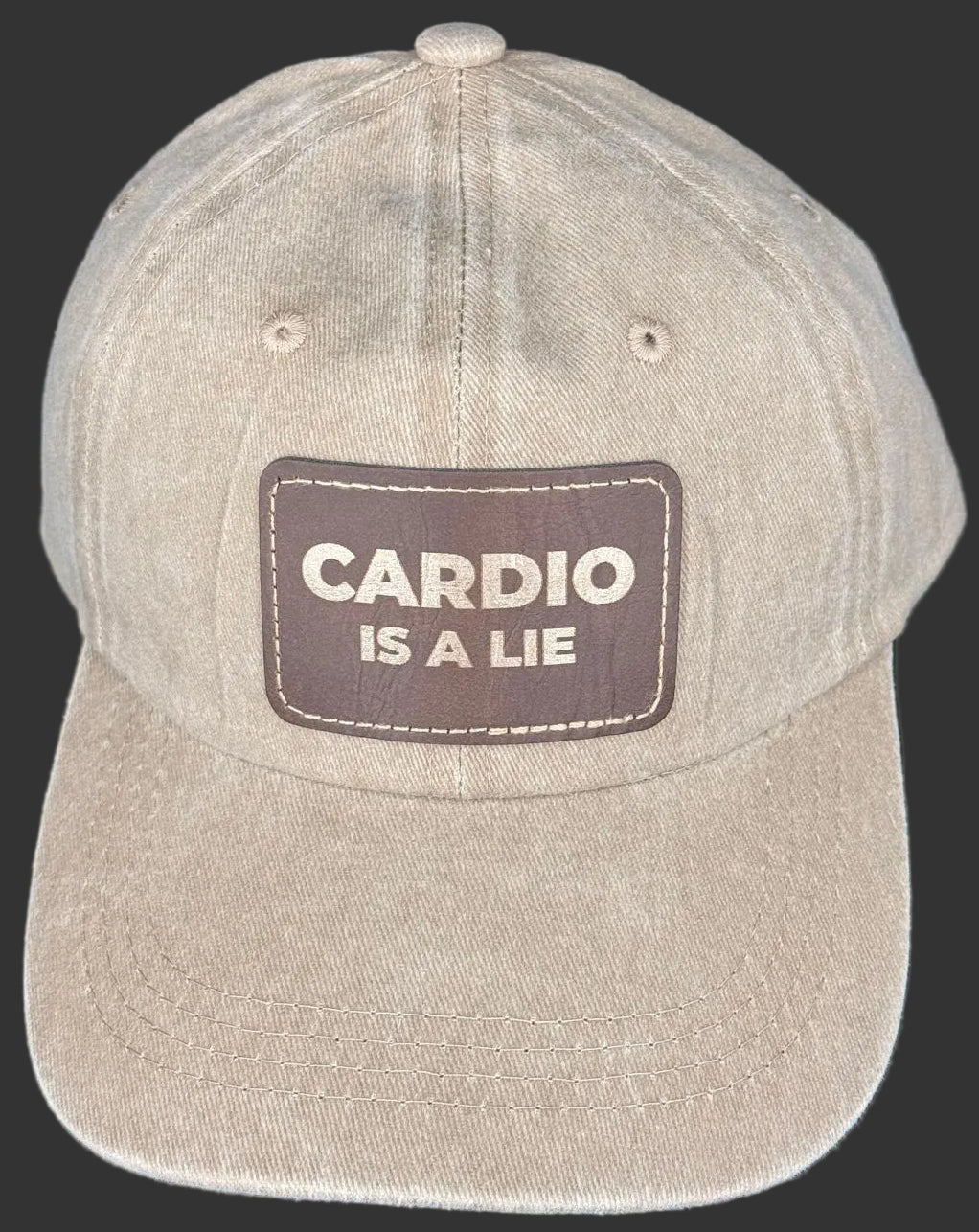 Funny BJJ Hat – Vintage Washed Cap with Leatherette Patch | Jiu Jitsu Cap