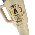 BJJ Dad - Not trying to pull guard – Personalized Laser Engraved BJJ Tumbler