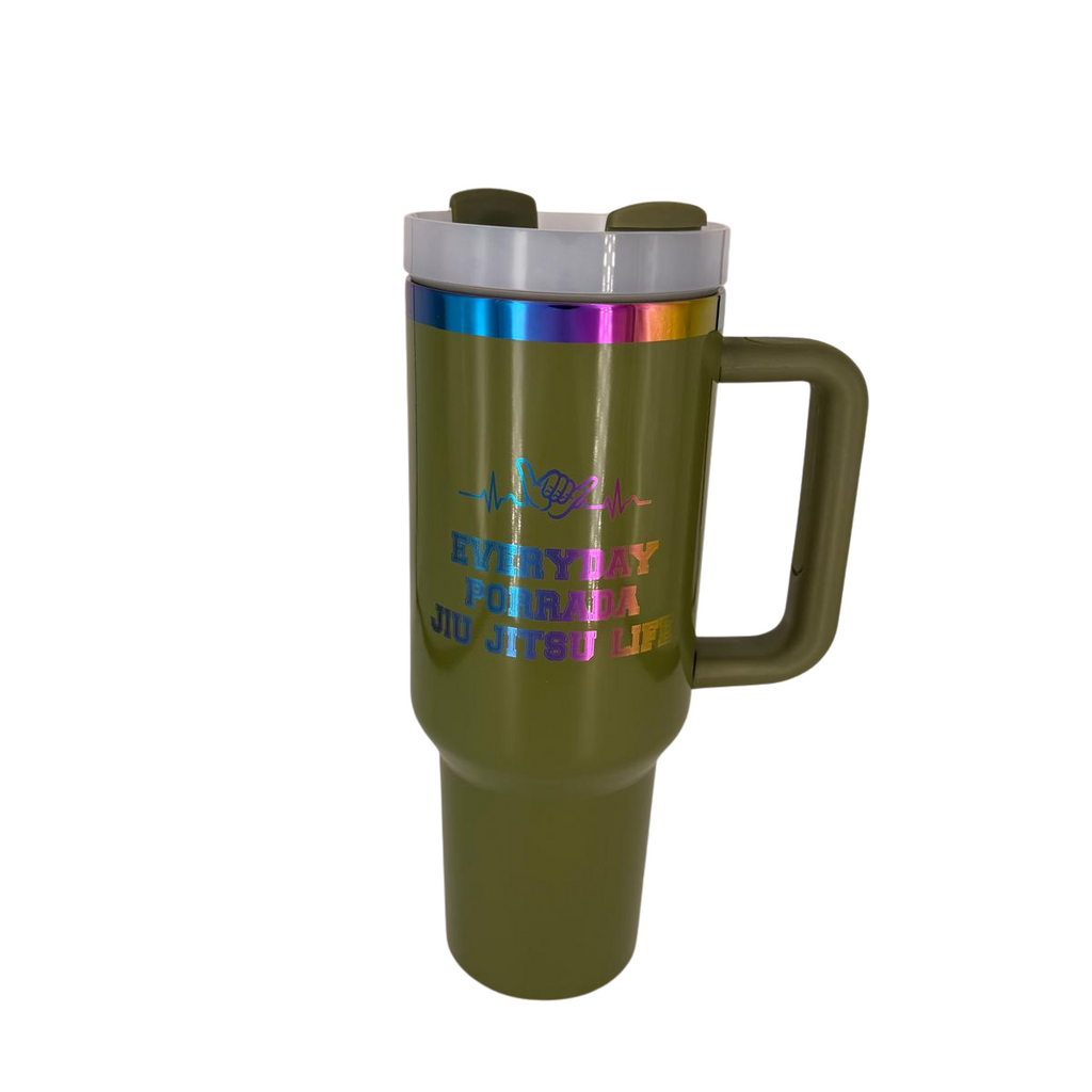 Everyday Porrada Jiu Jitsu Life – Personalized Laser Engraved BJJ Tumbler