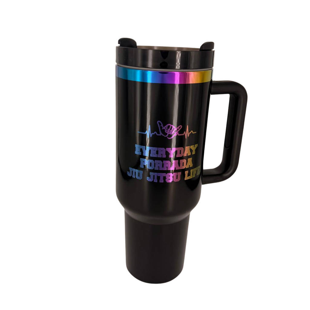 Everyday Porrada Jiu Jitsu Life – Personalized Laser Engraved BJJ Tumbler