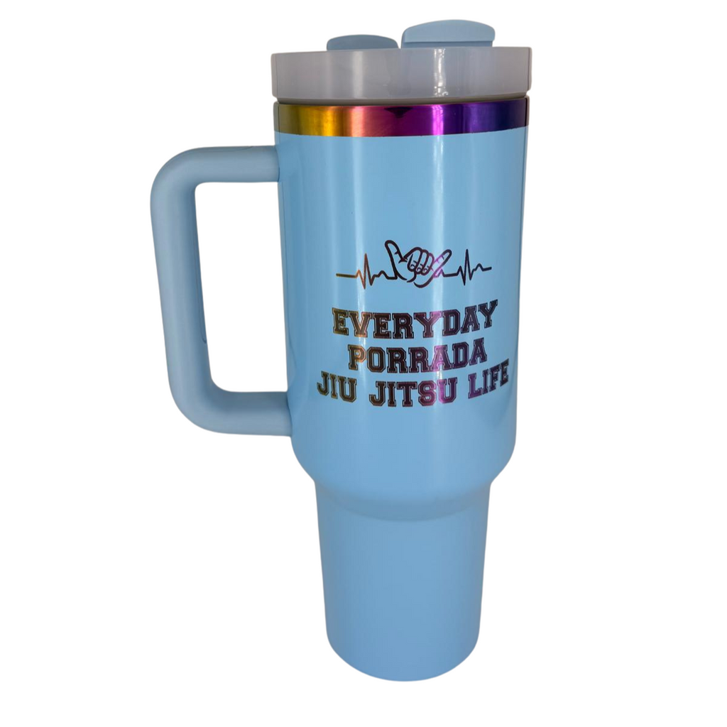 Everyday Porrada Jiu Jitsu Life – Personalized Laser Engraved BJJ Tumbler