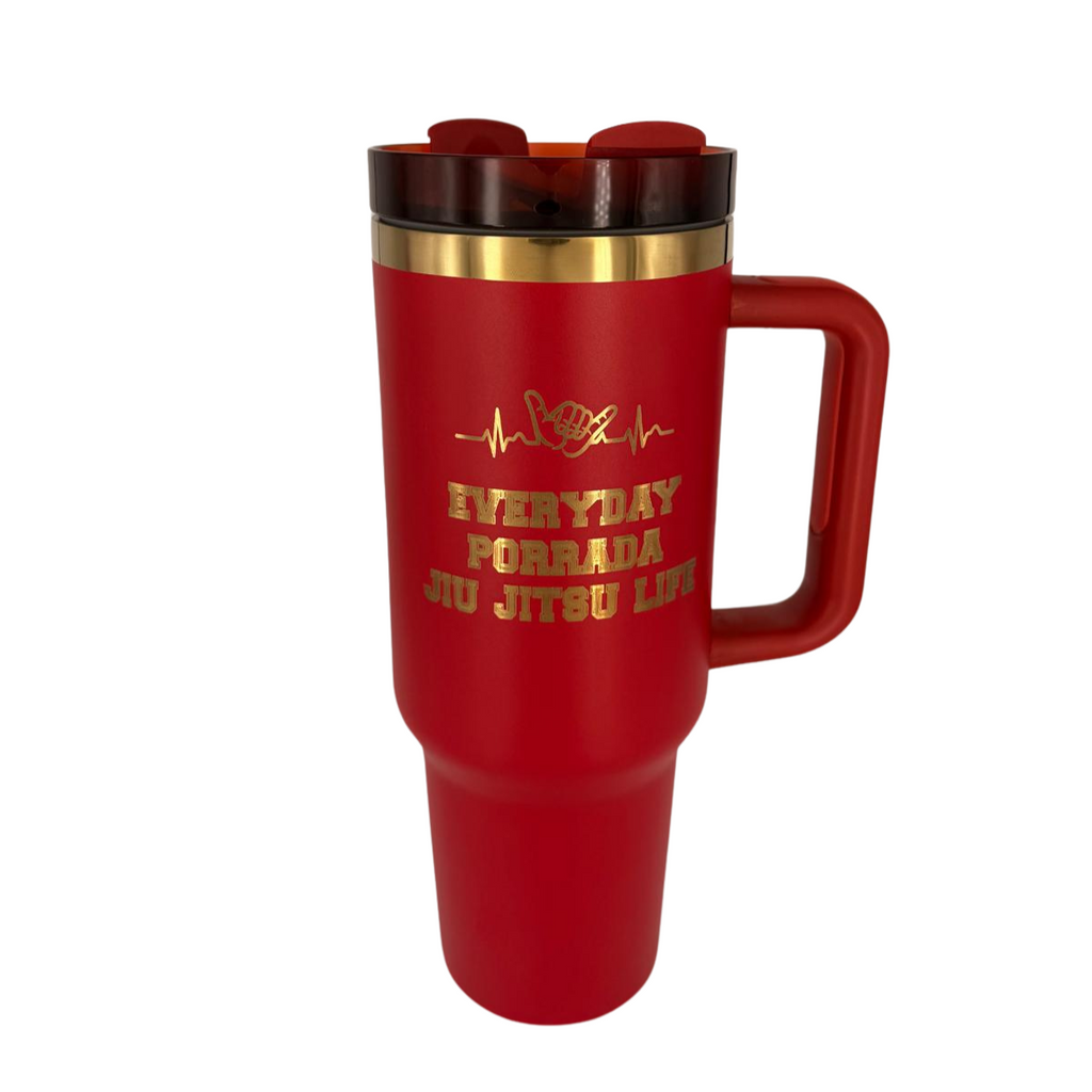 Everyday Porrada Jiu Jitsu Life – Personalized Laser Engraved BJJ Tumbler