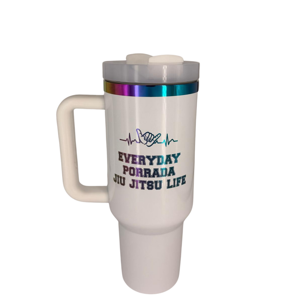 Everyday Porrada Jiu Jitsu Life – Personalized Laser Engraved BJJ Tumbler