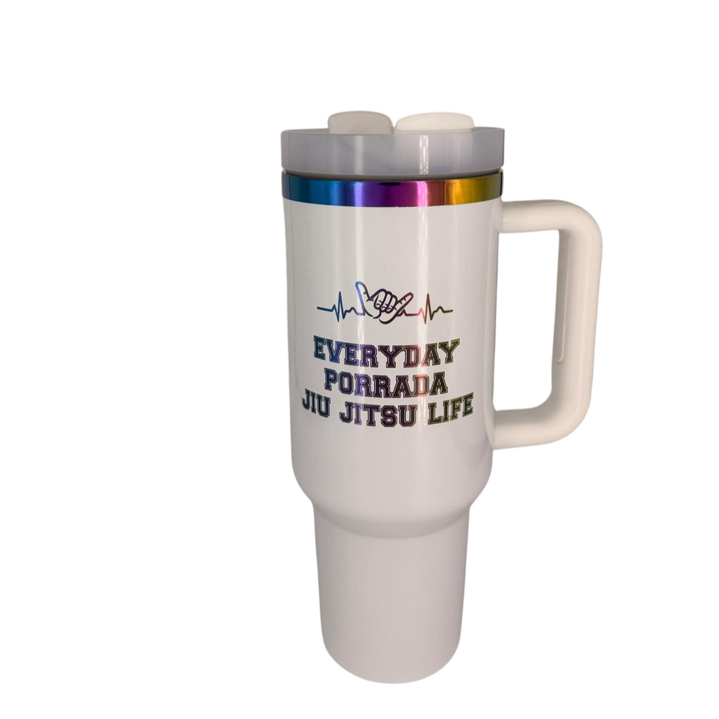 Everyday Porrada Jiu Jitsu Life – Personalized Laser Engraved BJJ Tumbler