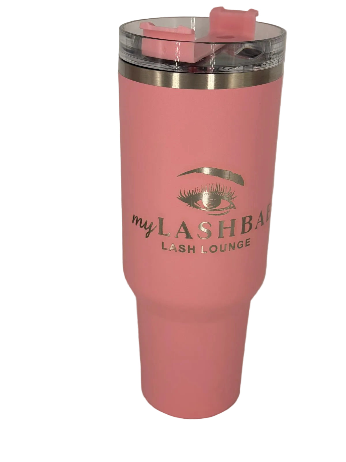Custom Engraved 40oz Tumbler with Handle: Personalized Insulated Stainless Steel