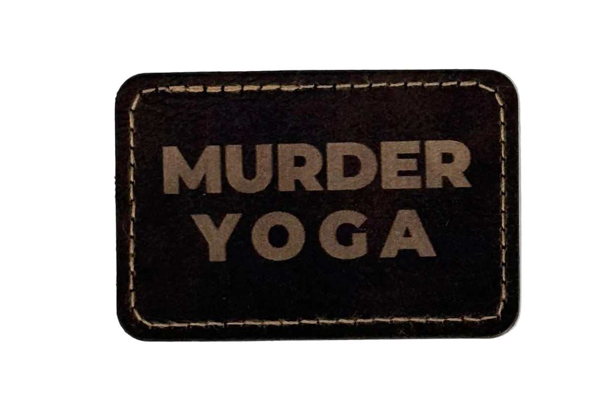 Funny BJJ Leatherette Patches – Iron-On Jiu Jitsu Patches for Hats & Clothing