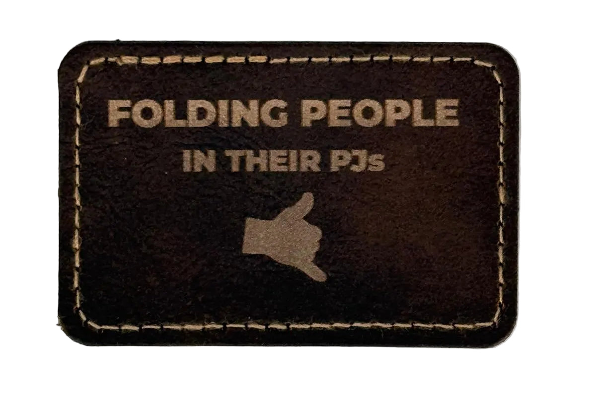 Funny BJJ Leatherette Patches – Iron-On Jiu Jitsu Patches for Hats & Clothing