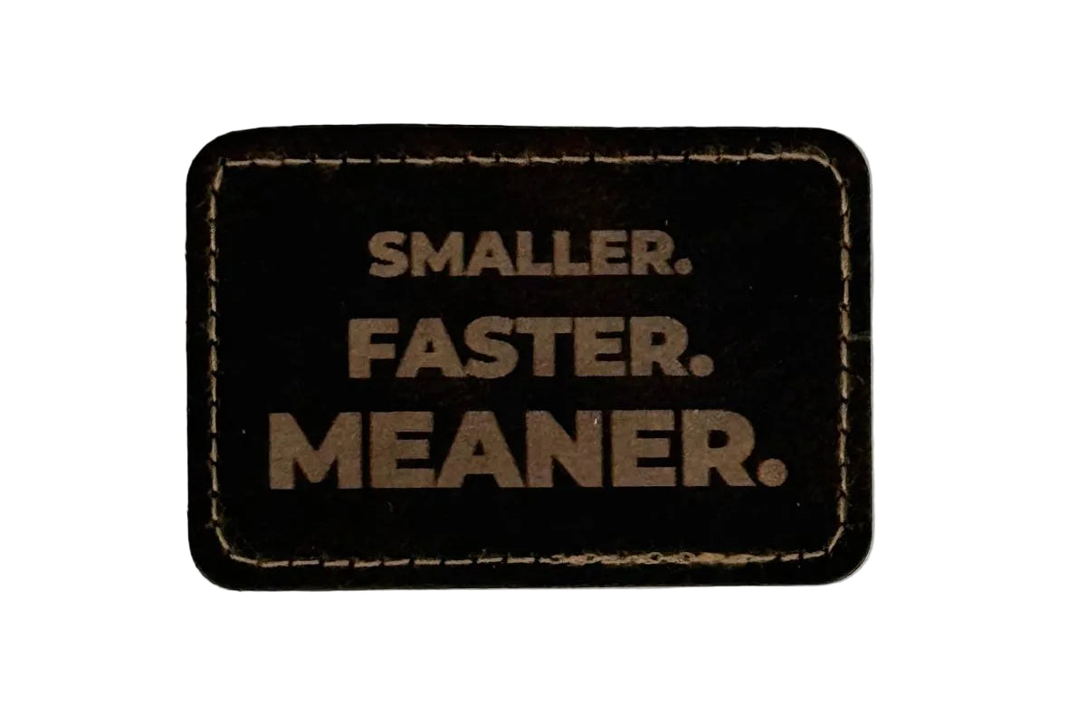 Funny BJJ Leatherette Patches – Iron-On Jiu Jitsu Patches for Hats & Clothing