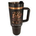 BJJ Dad - Fueled by caffeine, ibuprofen, and bad takedowns – Personalized Laser Engraved BJJ Tumbler