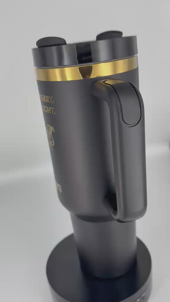 Don’t Worry, I’ll Go Light (She won't) – Personalized Laser Engraved BJJ Tumbler