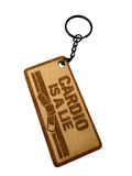Cardio Is A Lie – Personalized Laser Engraved Jiu Jitsu Keychain | Durable, Lightweight, Gift for Grapplers