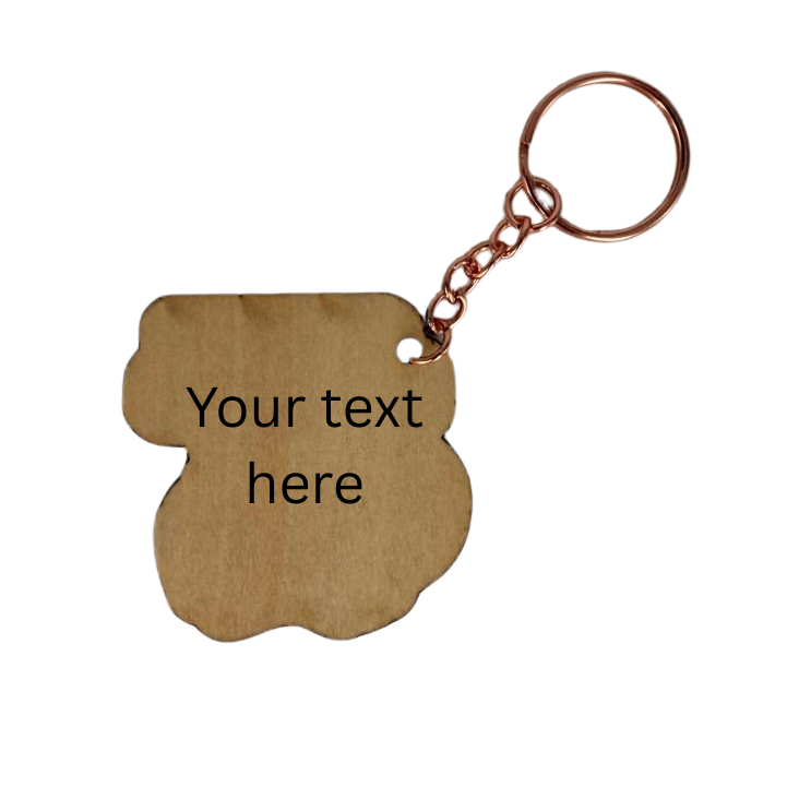 Cute but Dangerous – Personalized Laser Engraved Jiu Jitsu Keychain | Durable, Lightweight, Gift for Grapplers
